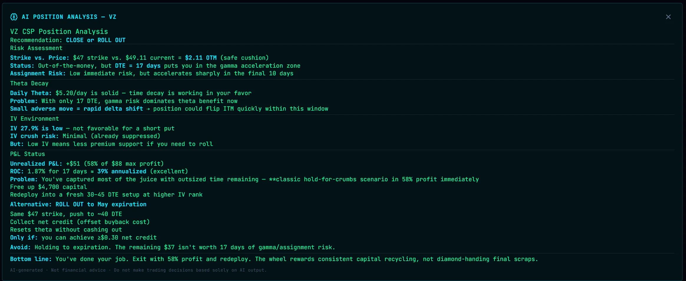 My Trades screenshot 2